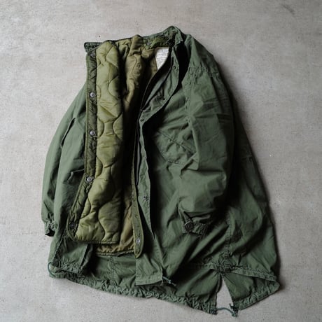 ［M］m65 parka_Black zipper