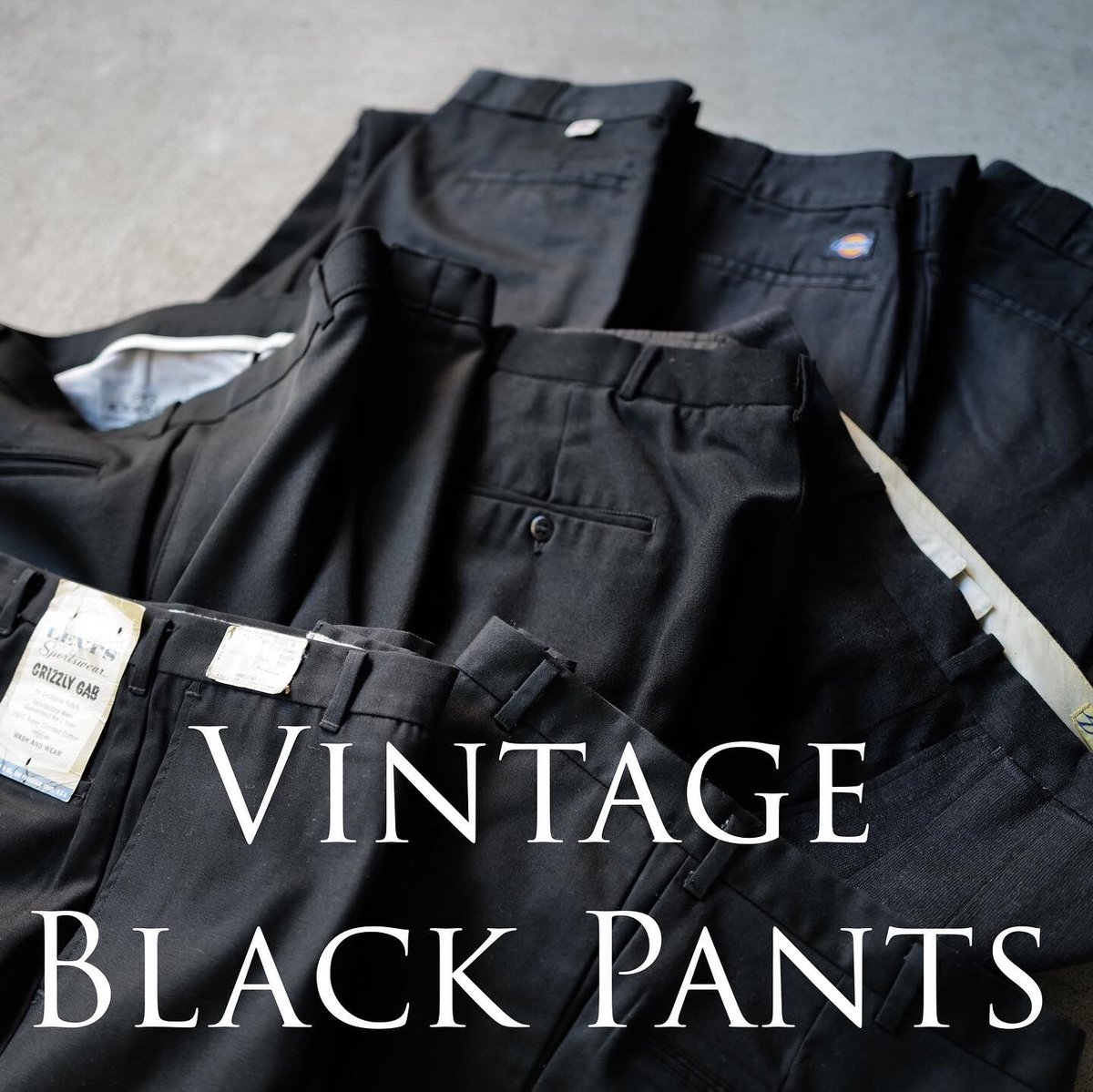W38 L29］Dickies 874_Black_90s made in USA | an