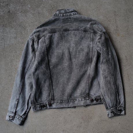 ［L］Levi's Trucker Jacket_Black Chemical