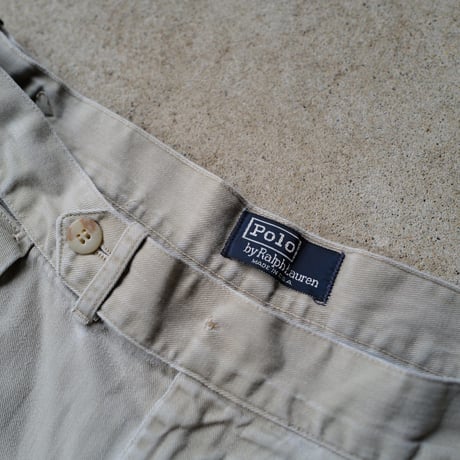 [W32] POLO CHINO GURKHA SHORTS 2tuck_80s vintage