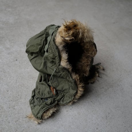［Free size］m51_coyote fur hood_no.2