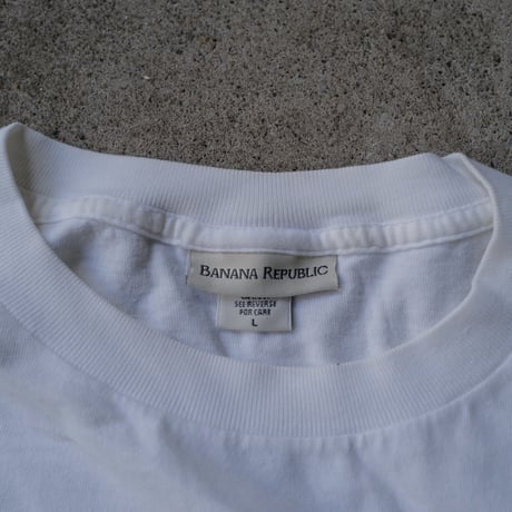 ［L］Banana Republic_Classic Screen T_MADE IN USA_90s vintage_no.4