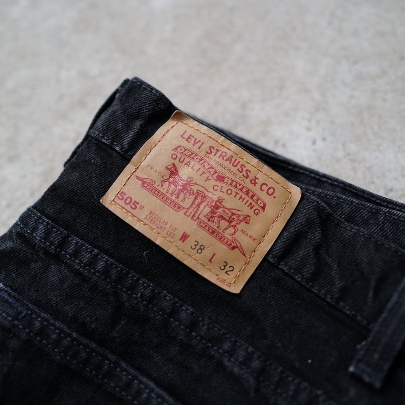 anytee リーバイス 505 サルファ　ベルベルジン　waiper W38 L33] Levi's 505_90s_no.3 | anytee