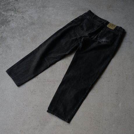 [W36 L30] Levi's 550_Sulfur Black Black Tab_90s_no.9