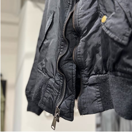 "Super Black" Shrink MA-1_Black Rib