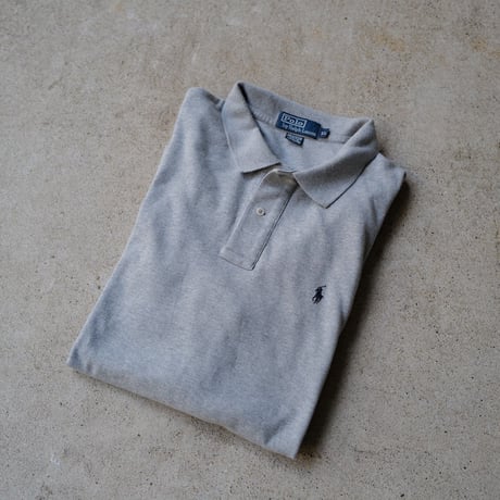 ［XL］POLO SHIRT_MADE IN USA_80-90s vintage_