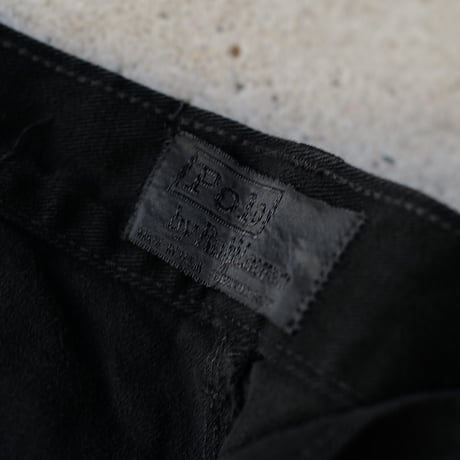 [W34 L30] Super Black_VINTAGE POLO CHINO 2tuck Pants_no.14