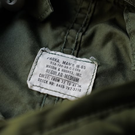 ［M］m65 parka_First model_deadstock