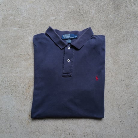 ［XL］POLO SHIRT_MADE IN USA_80-90s vintage_no.8