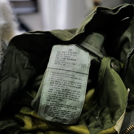 ［L］m65 parka_fullset_1980's_deadstock_no.54