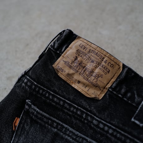 [W34 L30] Levi's 505_Sulfur Black Orenge Tab_90s_no.7