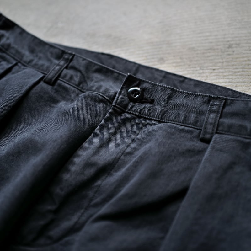 anytee classics] Officer Pants_Faded Black | a