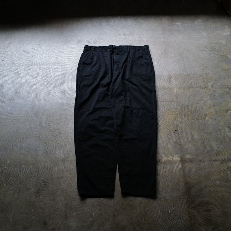 W37 L30］Super Black_BIG CHINO PANTS by Polo Ra