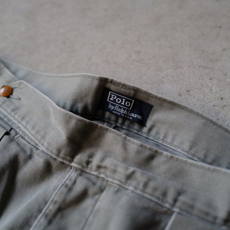 [W36] POLO CHINO SHORTS 2tuck_1993 vintage