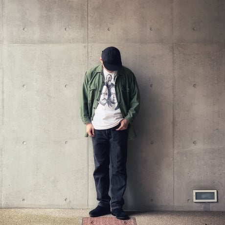 ［ XL (16 1/2)］USARMY Olive Green Shirts_Cotton100_no.16