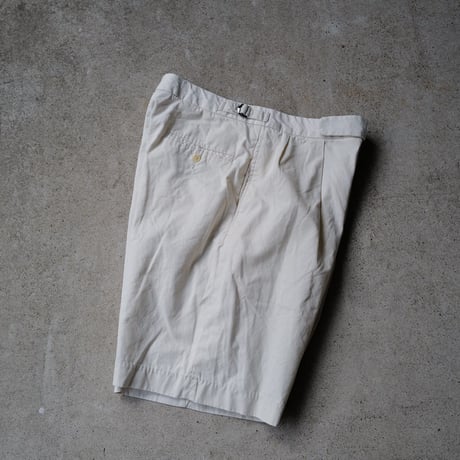 [W34] POLO CHINO SHORTS 2tuck_made in USA_80-90s vintage_no.5