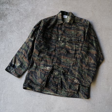 ［XL］B.D.U. Jacket_Tiger Camo_deadstock