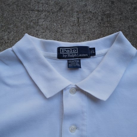 ［XL］POLO SHIRT_MADE IN USA_80-90s vintage_no.4
