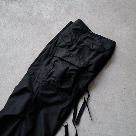 Super Black_USARMY "M65" CARGO PANTS_deadstock