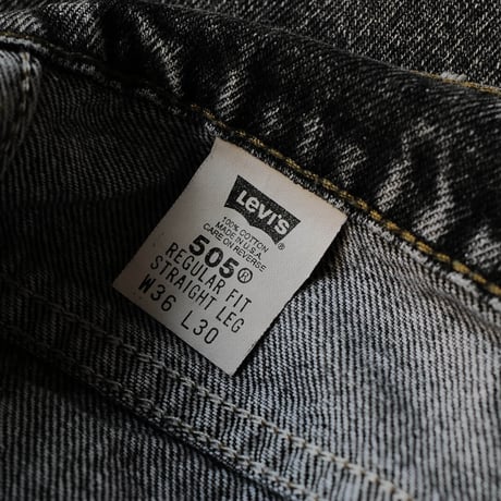[W35 L31] Levi's 505_no.9