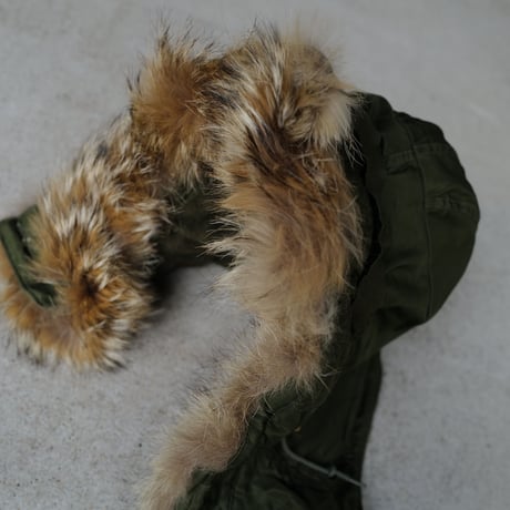 オンライン専用［Free size］m51_hood_real coyote fur