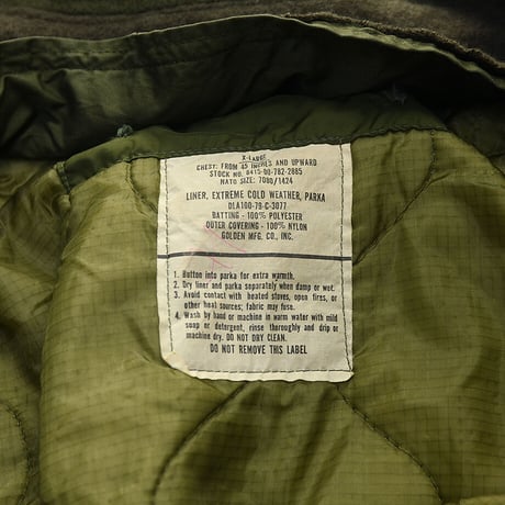 ［XL］m65 parka_no.180