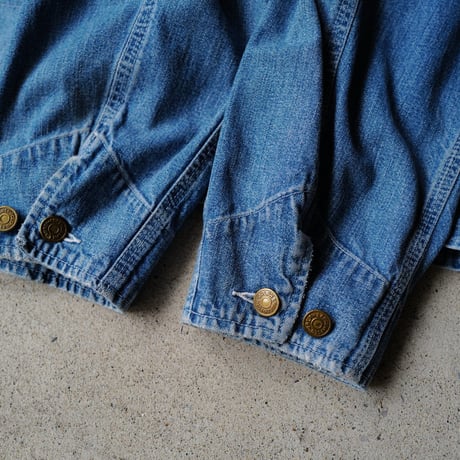 ［XL］POLO COUNTRY Denim Coverall _80s vintage
