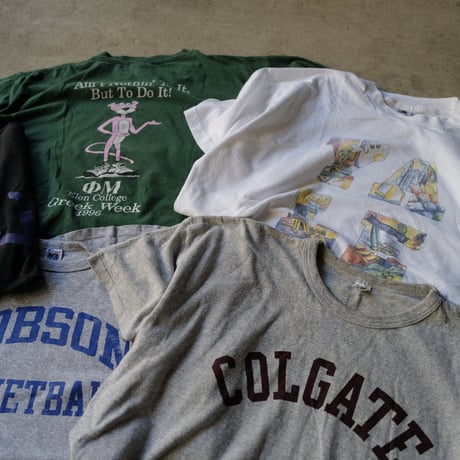 ［XL］Yale University_college tee_90s vintage