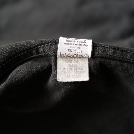 ［L］Calvin Klein Jeans_Sulfur Black Denim Jaket_90s