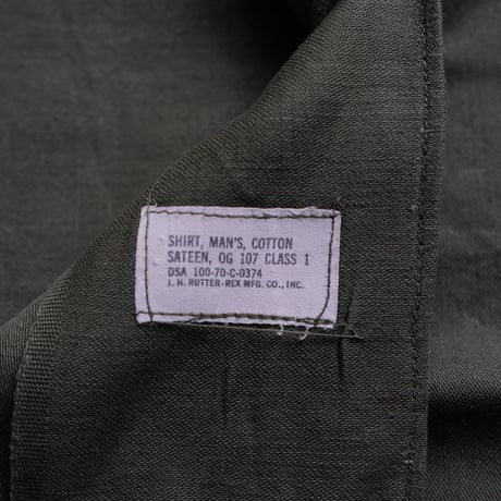 ［L (15 1/2)］USARMY Olive Green Shirts_Cotton100_no.3
