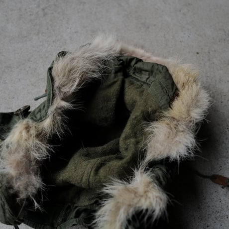 ［Free size］m51_coyote fur hood_no.1