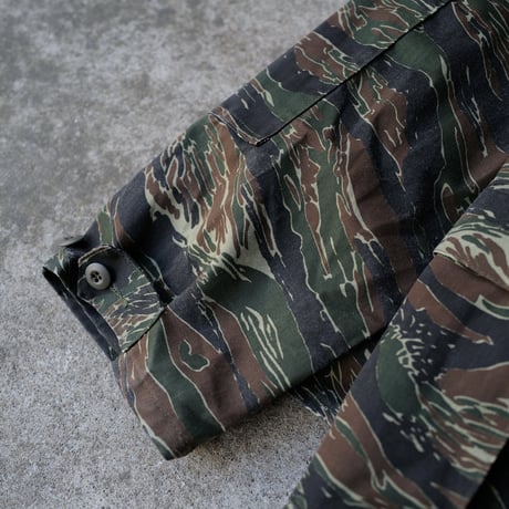 ［XL］B.D.U. Jacket_Tiger Camo_deadstock