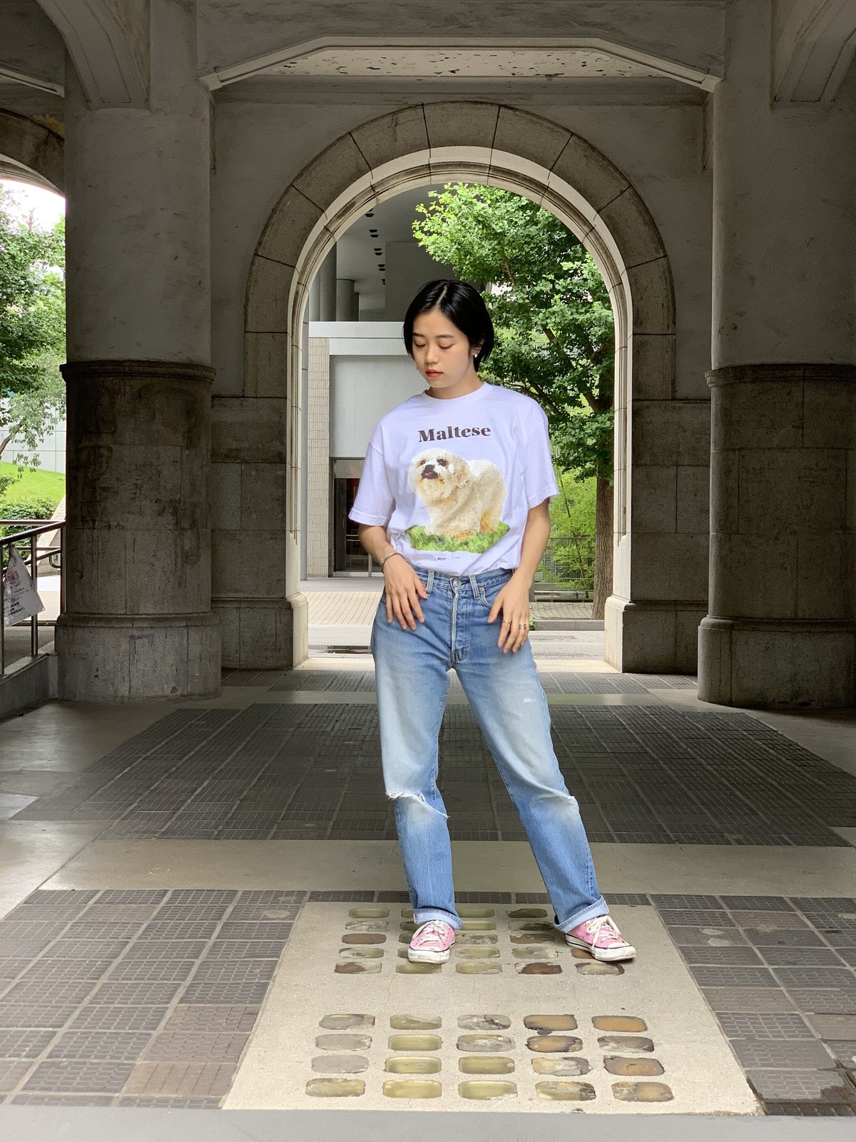 DOG TEE/ALSTYLE body S-XL/anytee original | anytee