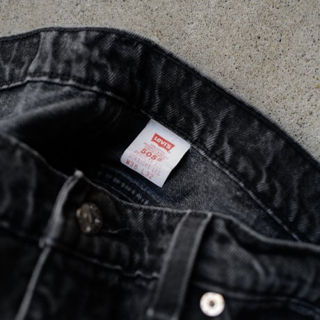 [W37 L32] Levi's 505_Sulfur Black Orenge Tab_90s_no.5