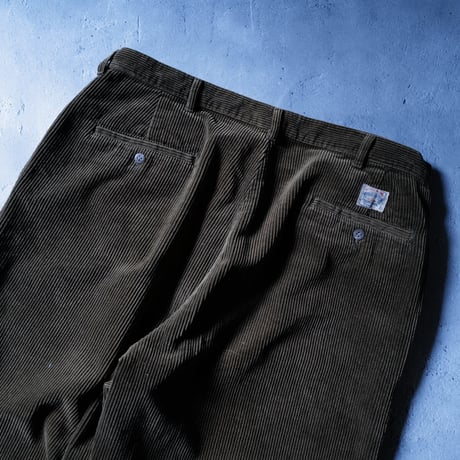 [W36 L30] POLO CHINO CORDUROY PANTS 2tuck_80s vintage