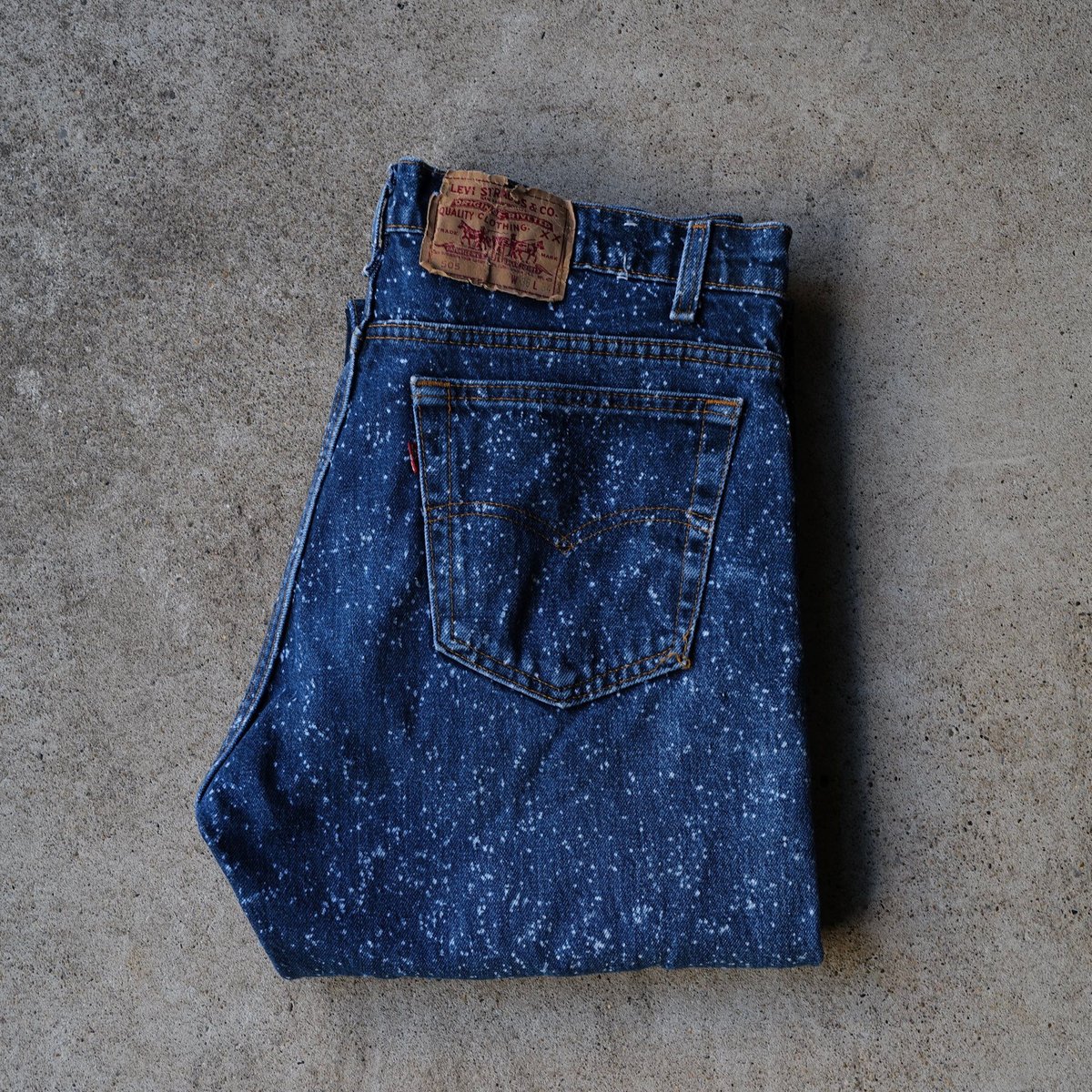 W35 L34] Levi's 505_GALACTIC WASH_80s_no.5 | a