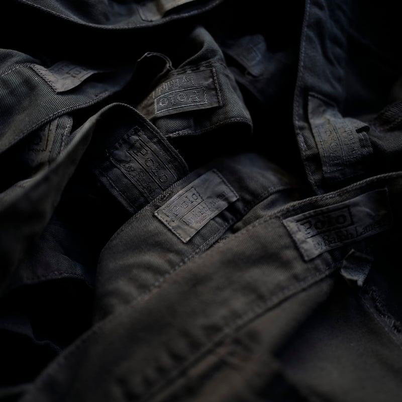 Super Black_BIG CHINO PANTS by Polo Ralph Laure