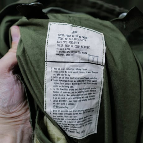 ［L］m65 parka_fullset_deadstock_no. 10