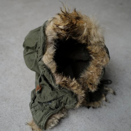 ［Free size］m51_coyote fur hood_no.2
