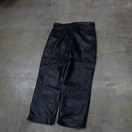 Fragments of Vintage Leather_Officer Pants