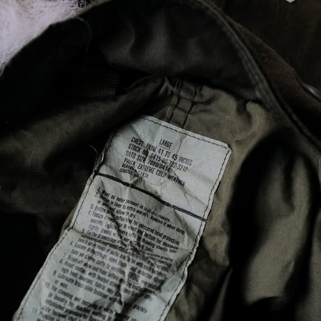 ［L］m65 parka_fullset_deadstock_plastic zipper_no.34