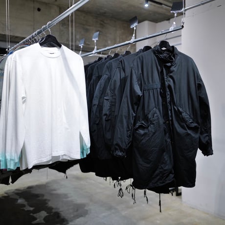 9月26日再販 [anytee classics] Dip Dyed Long Tee_Mint