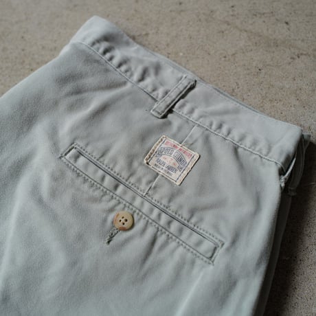 [W35] POLO CHINO SHORTS 2tuck_80s vintage