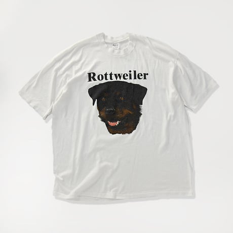 ［XXL］Dog Tee_80-90s vintage_made in USA