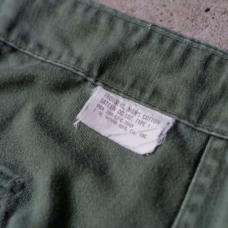 ［40×31］USARMY OG-107 Trousers_no.12