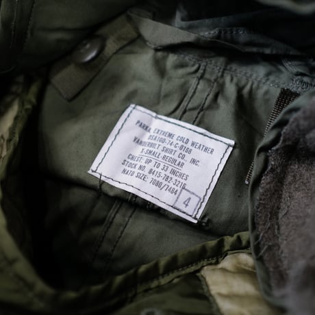 ［XS］m65 parka_fullset_1970's_deadstock_no.7