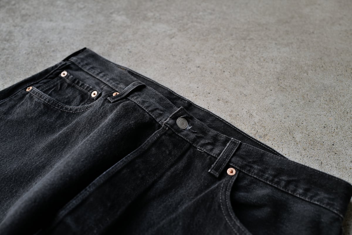 W36 L30］Levi's 501_Sulfur Black_no.10 | anytee