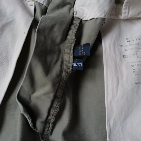 [W36 L30] POLO CHINO MILITARY_90s vintage_no.6