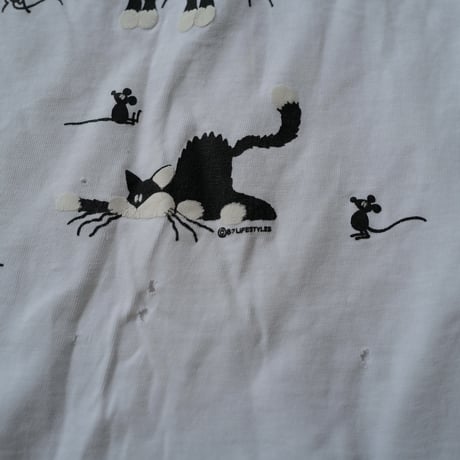 ［XL］Cat Tee Vintage_no.1