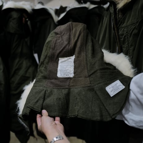 ［Free size］m65 parka_hood_deadstock_multi color
